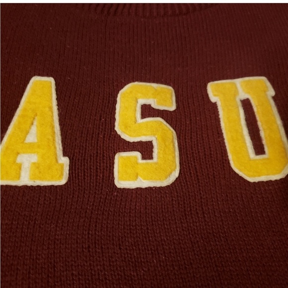 Vintage ASU Crewneck Gameday Sweater | Size Medium | EUC - Picture 4 of 4